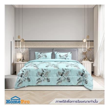 ชุดผ้าปูที่นอน 5 ฟุต (ชุด 6 ชิ้น) PICASSO CLASSIC STYLE GREEN MINT_0