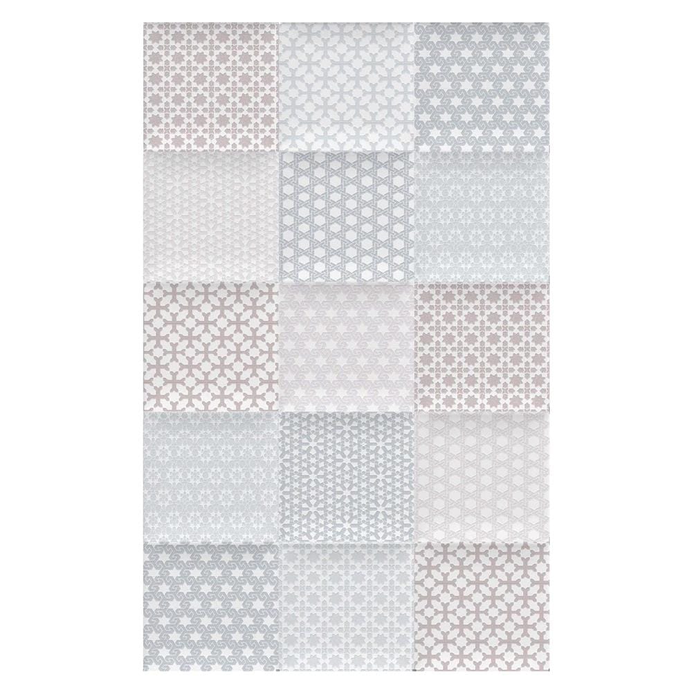 กระเบื้องผนัง 10x16 นิ้ว SOSUCO ศาลายา สีเทา A 1 ตร.ม.