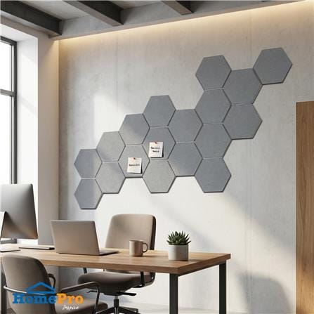 สติ๊กเกอร์บอร์ด HOME LIVING STYLE 15x17 ซม. สีเทา_3