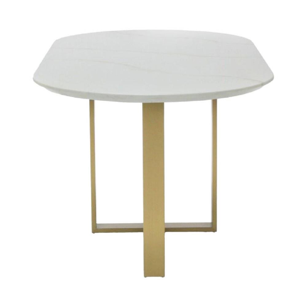 โต๊ะทานข้าว SB FURNITURE SESANY 19235382 180 ซม. สีขาว