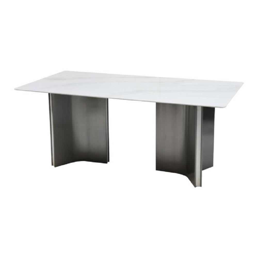 โต๊ะทานข้าว SB FURNITURE HICKO 19233868 181 ซม. สีขาว