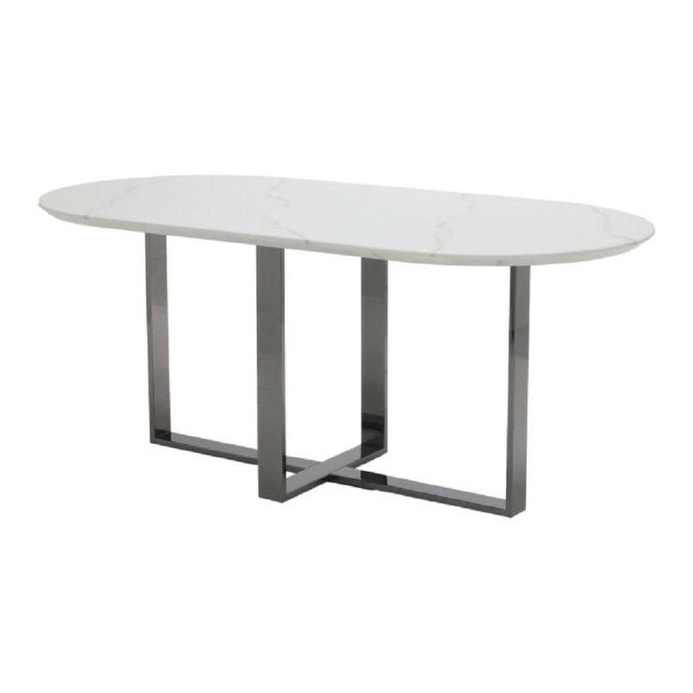 โต๊ะทานข้าว SB FURNITURE SESANY 19235383 180 ซม. สีขาว