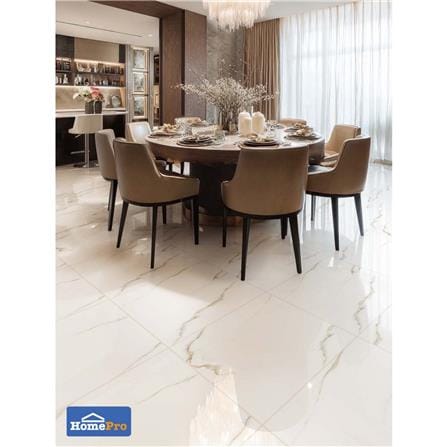 กระเบื้องพื้นพอร์ซเลน 60x60 ซม. DURAGRES โอเรสเต้ ขาว A 1.44 ตร.ม._4