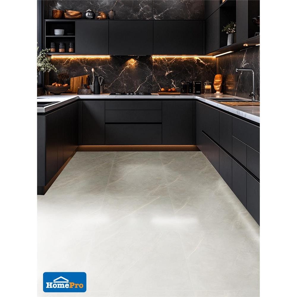 กระเบื้องพื้นพอร์ซเลน 60x60 ซม. DURAGRES อโมริโน่ เทา A 1.44 ตร.ม.