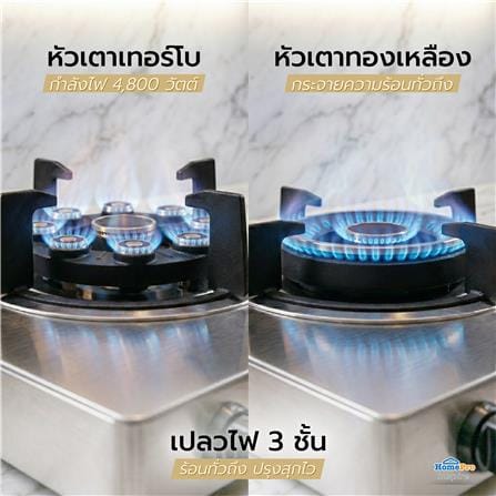 เตาแก๊สตั้งโต๊ะ 2 หัวแก๊ส KUCINE GA02_5