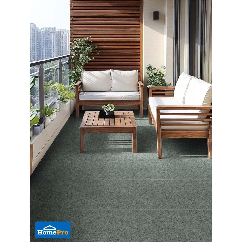 กระเบื้องพื้นพอร์ซเลน 60x60 ซม. DURAGRES ร็อคเซีย เทา A 1.44 ตร.ม.