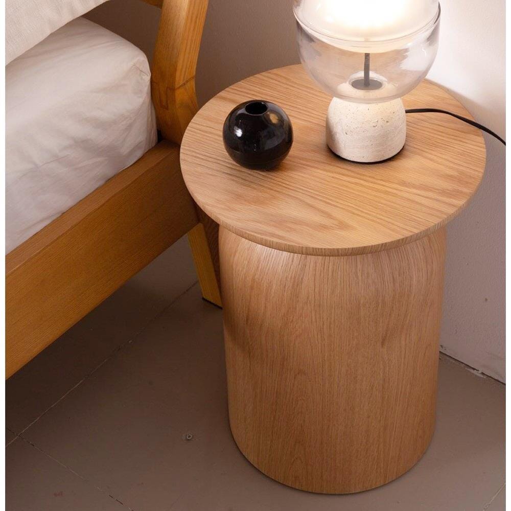 โต๊ะข้าง SB FURNITURE WASIA 19235662 38 ซม. สีไม้ธรรมชาติ