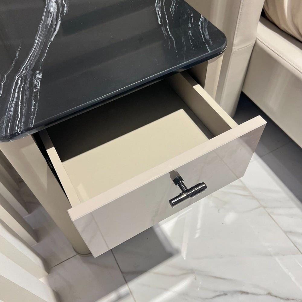 ตู้ข้างเตียง SB FURNITURE BLESS 19236034 40 ซม. สีเบจ