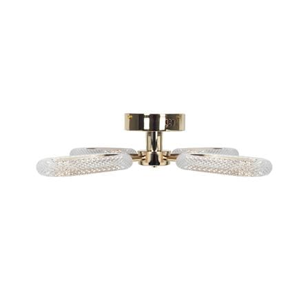 ไฟถาด LED CARINI H6212/20W 20 วัตต์ DAYLIGHT/COOL WHITE/WARM WHITE สีทอง/ใส 4 หัว_1