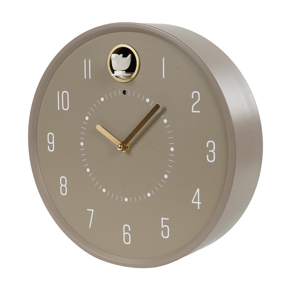 นาฬิกาแขวน SNAZZ EG1002BIRD 12 นิ้ว สีน้ำตาล