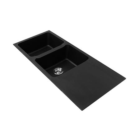ซิงค์ฝัง 2 หลุม 1 ที่พัก FRANKE OID 621 BLACK สีดำ_2