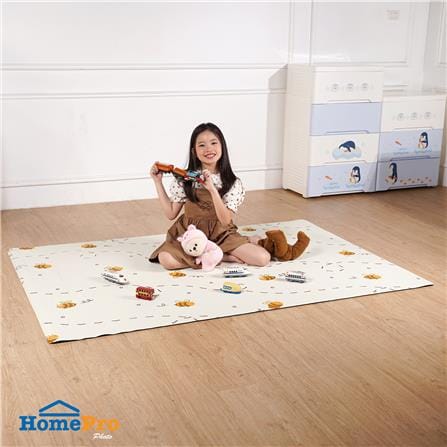 แผ่นอเนกประสงค์ HOME LIVING STYLE BEE 125x185 ซม. สีครีม_5