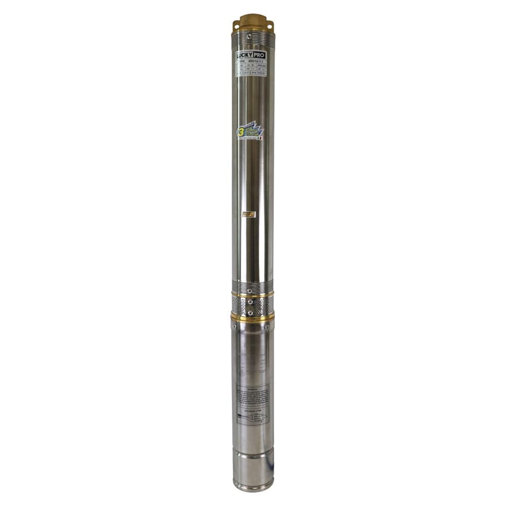 ปั๊มบาดาล บ่อ 4 นิ้ว LUCKY PRO LP-4R6/12-1.1 1.5 แรงม้า
