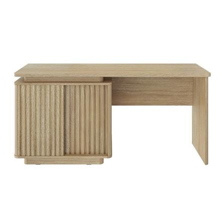 โต๊ะเครื่องแป้ง (ที่นั่งขวา) SB FURNITURE VALLEY 19238542 160 ซม. สีไม้อ่อน_0