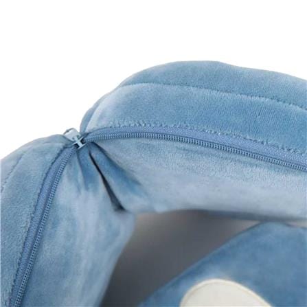 หมอนรองคอผ้าปิดตา SNAZZ LITTLE-P 6x6 นิ้ว สีฟ้า_2