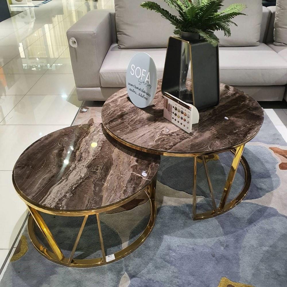 โต๊ะกลาง SB FURNITURE HIPORCH 94 ซม. สีน้ำตาล