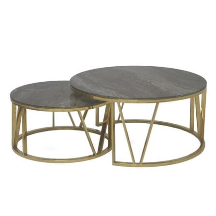 โต๊ะกลาง SB FURNITURE HIPORCH 94 ซม. สีน้ำตาล_2