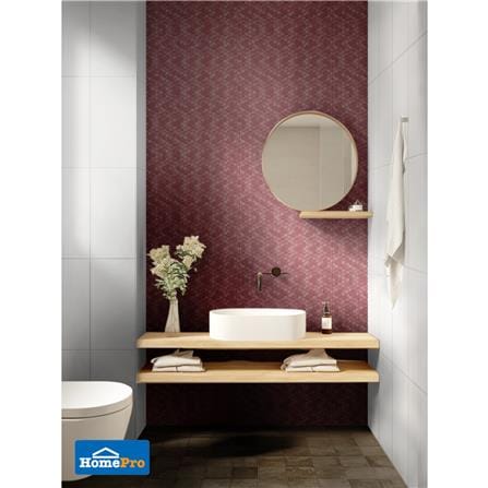 กระเบื้องผนัง 30x45 ซม. TARA โอไรออน ชมพู 0.81 ตร.ม._4