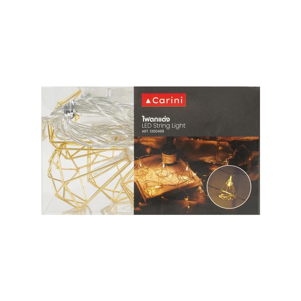 ไฟตกแต่ง LED CARINI 1277 DIAMOND 2 เมตร WARM WHITE