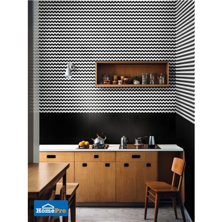กระเบื้องผนัง 30x45 ซม. TARA จาเร็ด กลาง ขาว-ดำ 0.81 ตร.ม._5