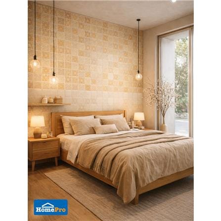 กระเบื้องผนัง 25x40 ซม. TARA เฌอเรียร่า กลาง บราวน์ 1 ตร.ม._2