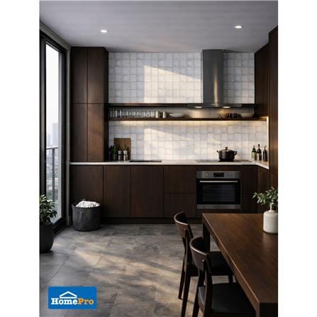 กระเบื้องผนัง 25x40 ซม. TARA เฌอเรียร่า ไวท์ 1 ตร.ม._5