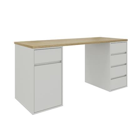 โต๊ะอเนกประสงค์ SB FURNITURE EXTRIO 140 ซม. สีเทา_0
