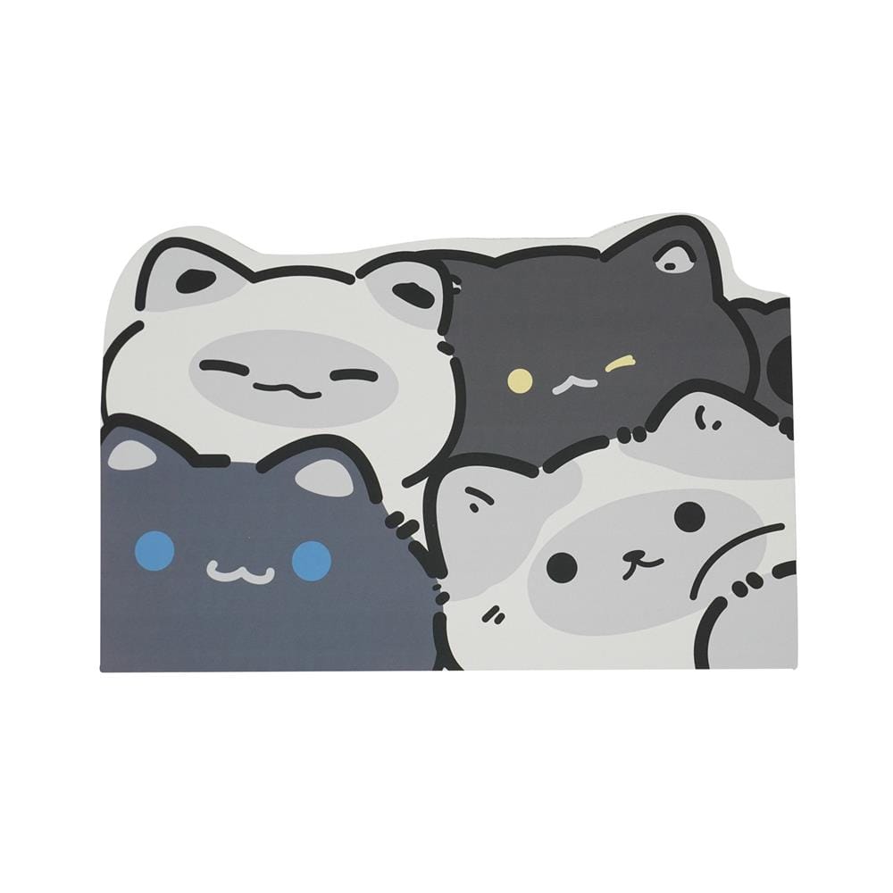 พรมพียู SNAZZ CATS 38x58 ซม. สีเทา