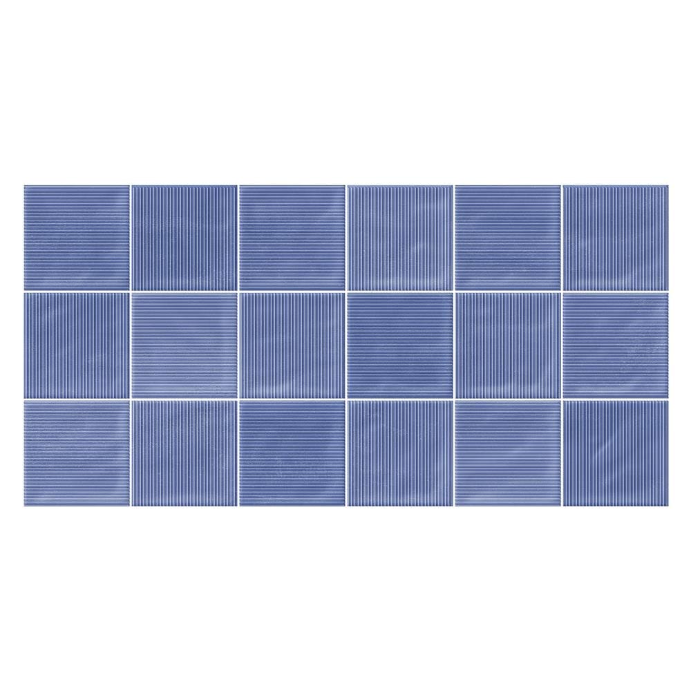 กระเบื้องผนัง 30x60 ซม. TARA กริด น้ำเงิน 0.9 ตร.ม.