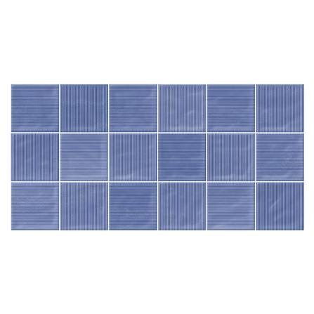 กระเบื้องผนัง 30x60 ซม. TARA กริด น้ำเงิน 0.9 ตร.ม._0