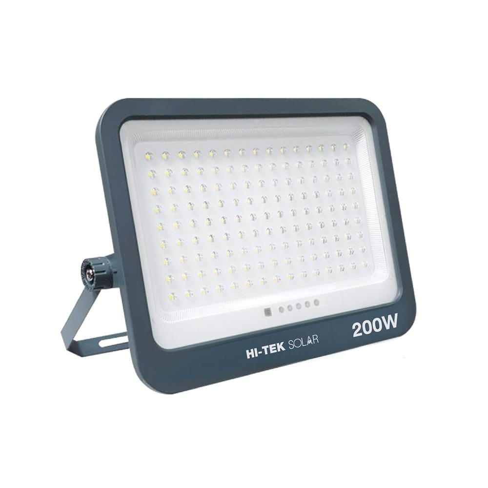 สปอตไลท์ SOLAR HI-TEK NUEVO 200 วัตต์ DAYLIGHT สีเทา