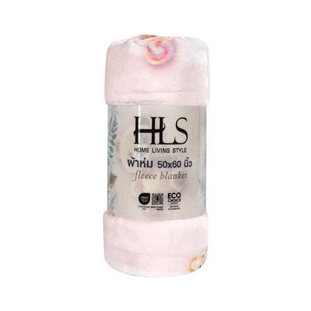 ผ้าห่ม HOME LIVING STYLE TEDDY 50x60 นิ้ว สี PINK_2