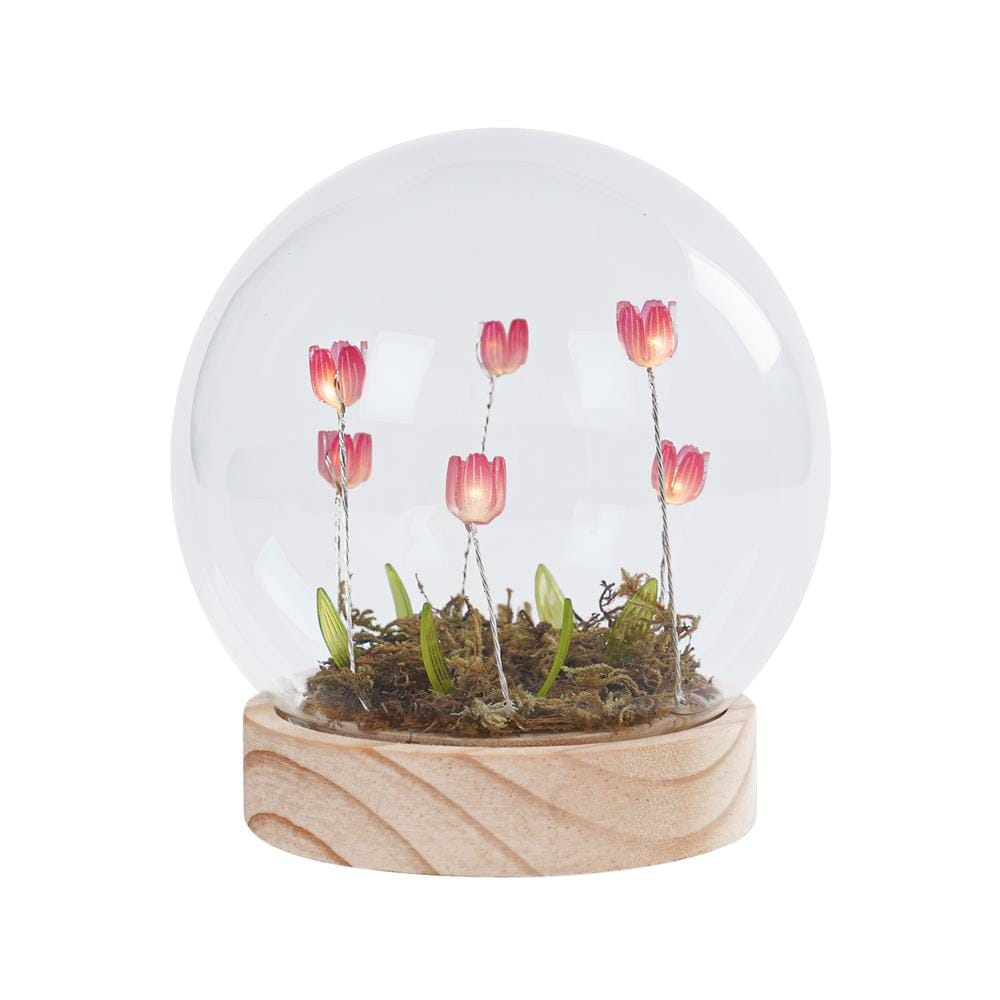 กล่องไฟตกแต่ง SNAZZ บอลแก้ว TULIP LAVENDER