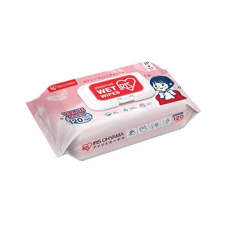 ผ้าเช็ดทำความสะอาด IRIS OHYAMA BABY CLEAN 120 แผ่น_1