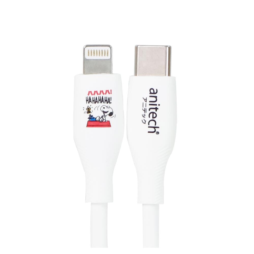 สายชาร์จ TYPE-C to LIGHTING ANITECH SNPL001 สีขาว