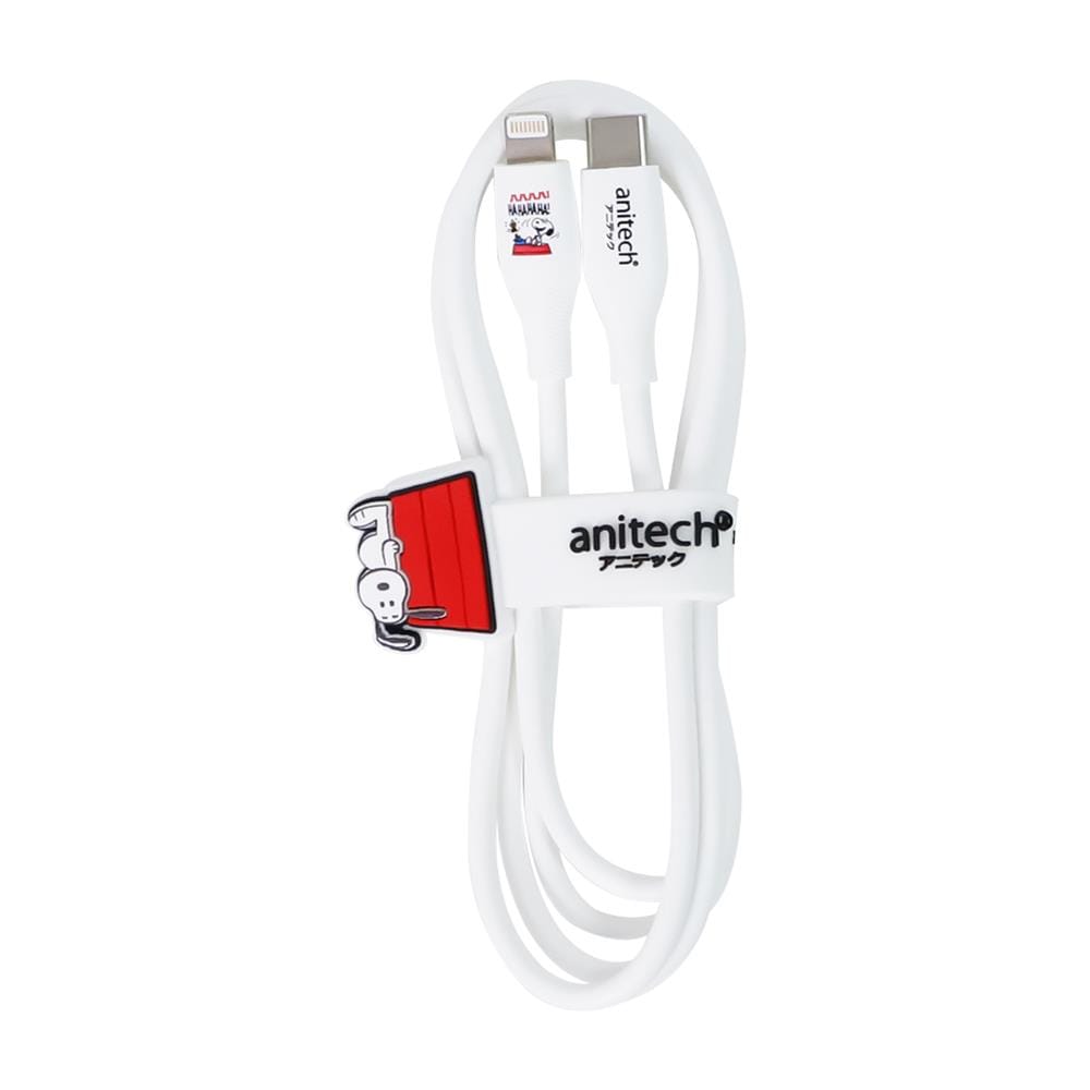 สายชาร์จ TYPE-C to LIGHTING ANITECH SNPL001 สีขาว