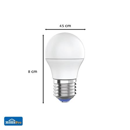 หลอด LED A45 ECOLIFE 3 วัตต์ WARM WHITE E27 (แพ็ก 6 ชิ้น)_4