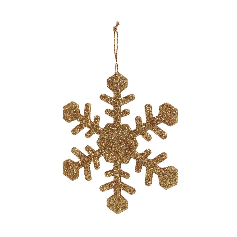 ของตกแต่ง SIAMXMAS SNOW FLAKE หลากสี (แพ็ก 3 ชิ้น)