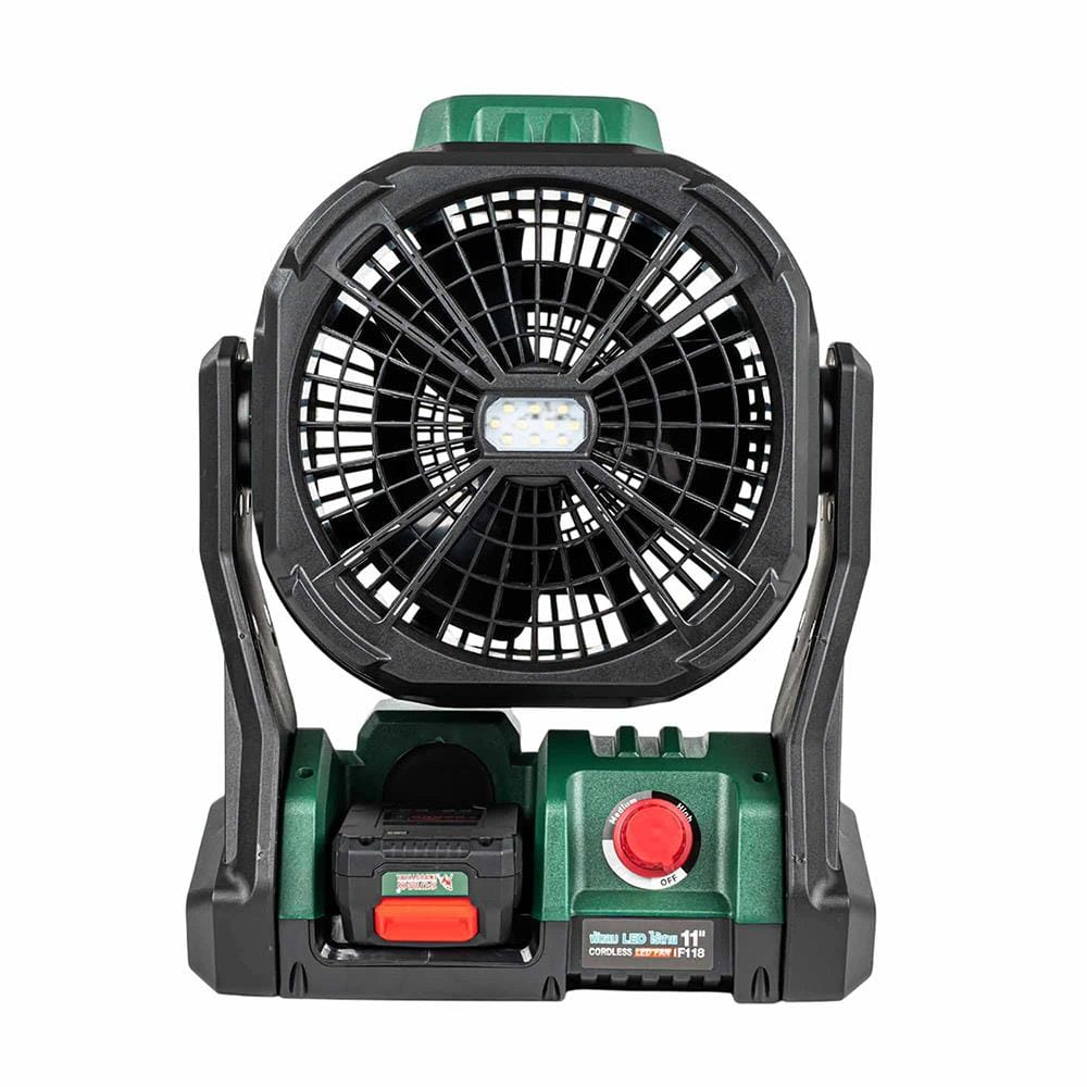 ชุดพัดลมไร้สาย 8 นิ้ว (พร้อมแบตเตอรี่และแท่นชาร์จ) SUMO F118