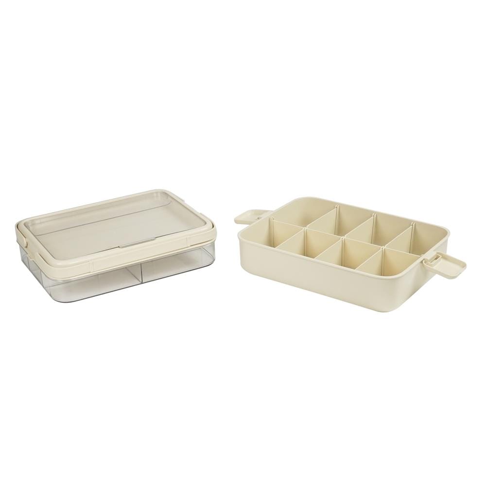 กล่องหูหิ้ว STACKO JUDY 33.5x23.5x14 ซม. สีครีม