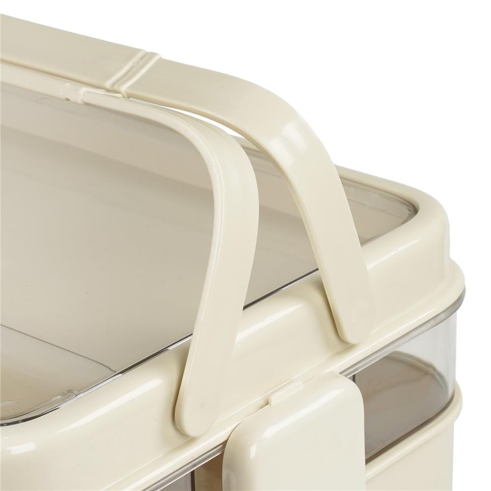 กล่องหูหิ้ว STACKO JUDY 33.5x23.5x25 ซม. สีครีม