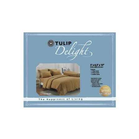 ชุดผ้าปูที่นอน 5 ฟุต (ชุด 5 ชิ้น) TULIP DELIGHT 60057-DL591_3