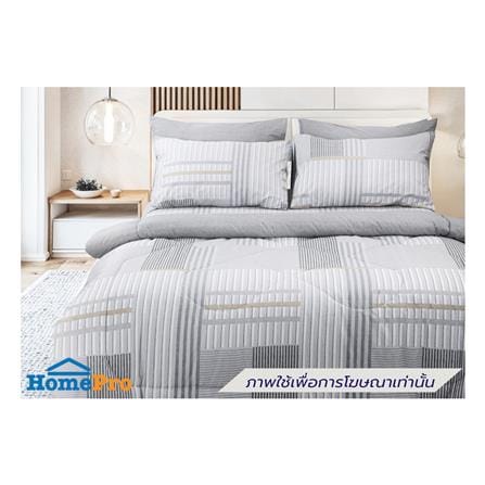 ชุดผ้าปูที่นอน 6 ฟุต (ชุด 6 ชิ้น) FROLINA COTTON BREEZE NOVELLE CBDF008_0