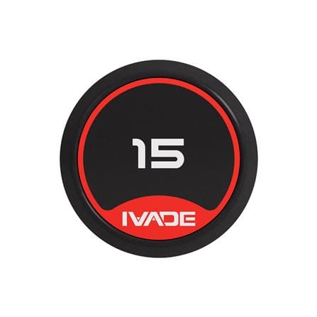 บาร์เบลแกนตรงหุ้มยาง IVADE 15 กก. (1 ชิ้น)_6