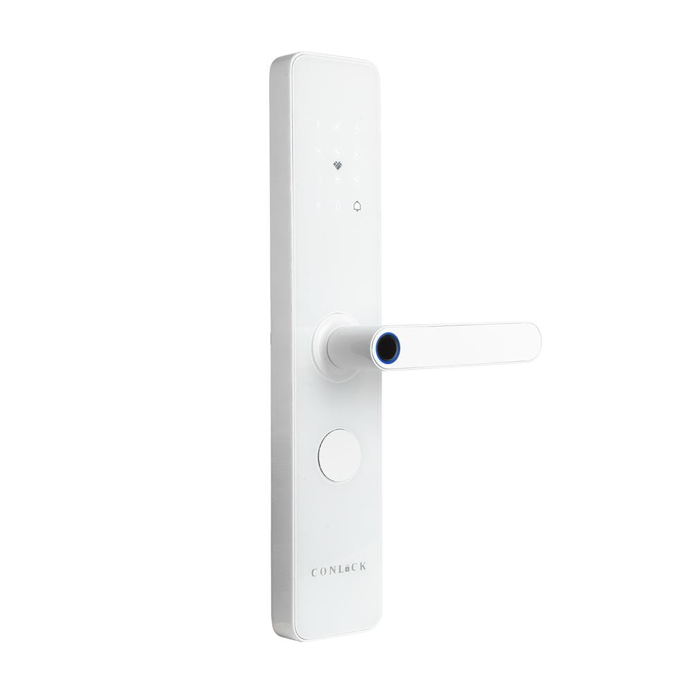 กลอนดิจิตอล CONLOCK CL-X1 สีขาว