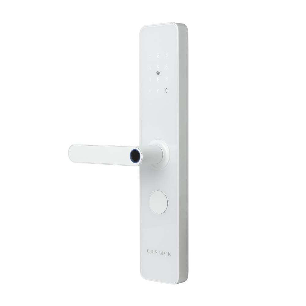 กลอนดิจิตอล CONLOCK CL-X1 สีขาว