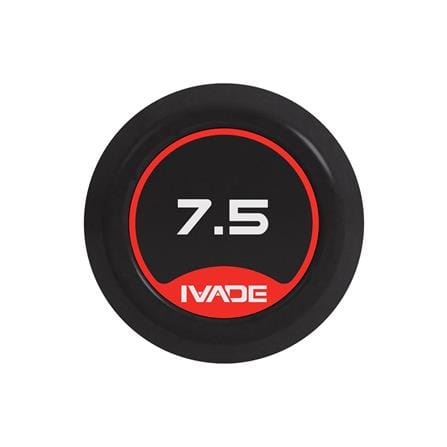 บาร์เบลแกนตรงหุ้มยาง IVADE 7.5 กก. (1 ชิ้น)_6