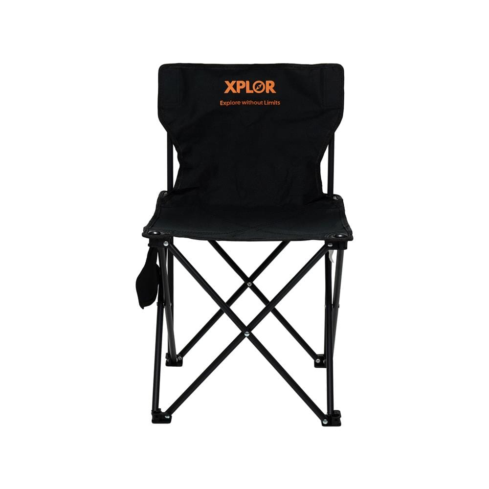 เก้าอี้แคมป์ปิ้ง SPRING XPLOR 40x65 ซม. สีดำ