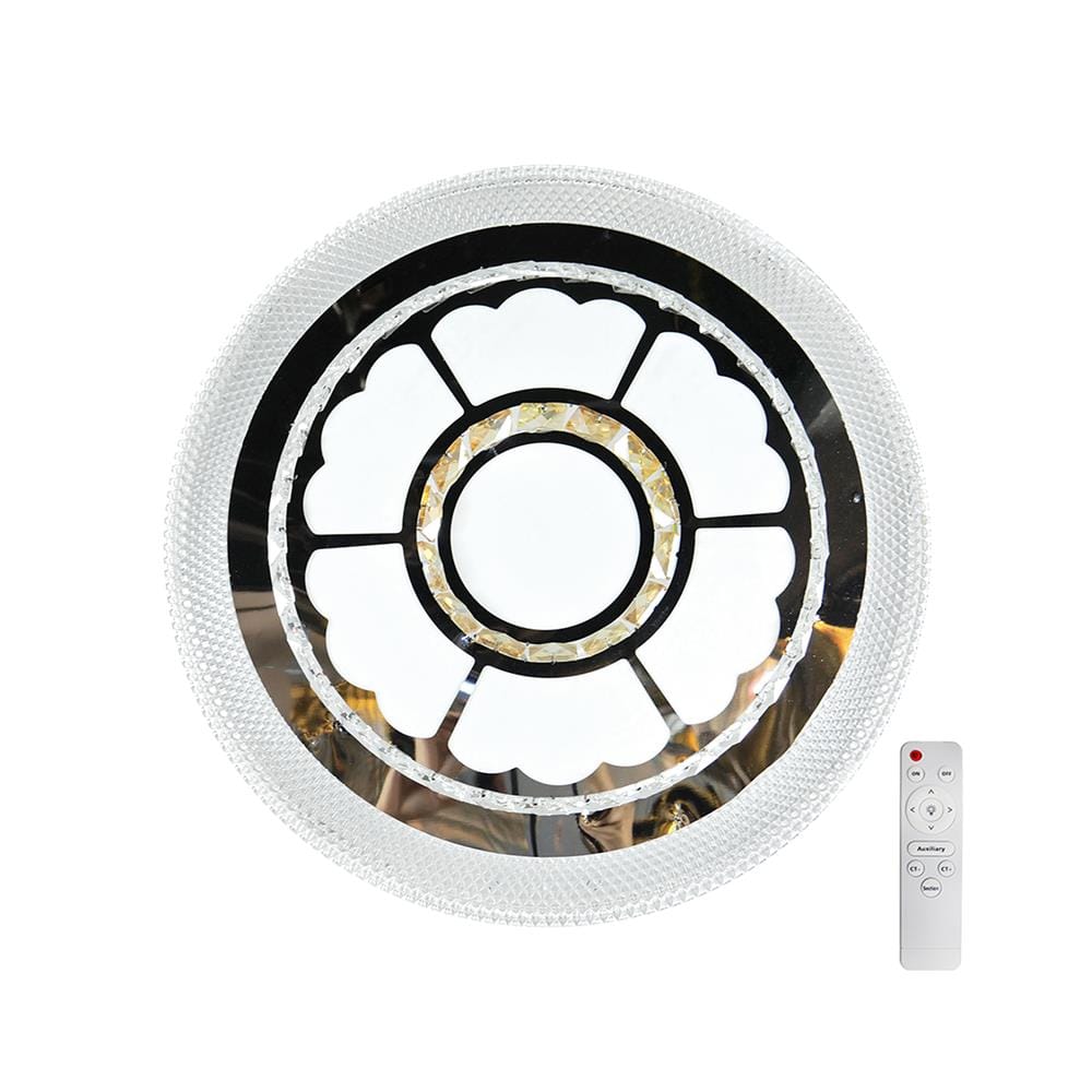 ไฟเพดาน LED STARLIGHT 04-SL-1010-500 80 วัตต์ DAYLIGHT/COOL WHITE/WARMWHITE 19 นิ้ว สีขาว