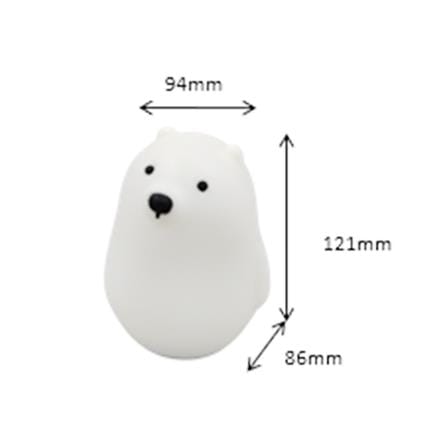 ไฟตั้งโต๊ะ LED CARINI POLAR 1.4 วัตต์ สีขาว_13